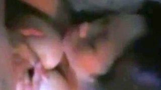 Asian Amateur Girl with Big Tits Gives Blowjob