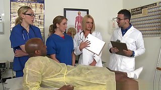 Cfnm Nurses Orgy With Doctor And Bbc Patient