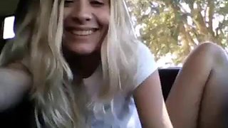 Webcam Milf Masturbates In The Car: Amateur, Solo  Masturbation Porn