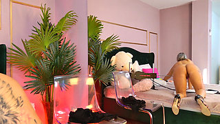 Hot Step-mom Needs Help by the Pool