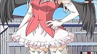 Akiba Gals uncensored episode featuring two girls