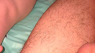 Amateur Handjob Nice Feet Close up