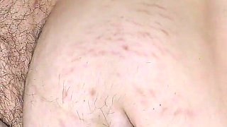 Married MILF Wife Masturbate Her Hairy Pussy with a Huge Dildo - Milky Mari