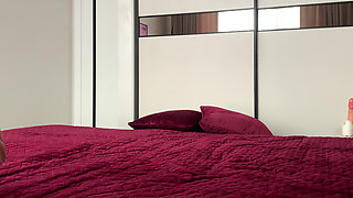 Soft Cute Girl Masturbates Her Virgin Pussy Before School Family Therapy