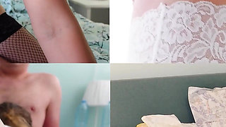 Sexy MILF Moans as She Rides a Big Cock