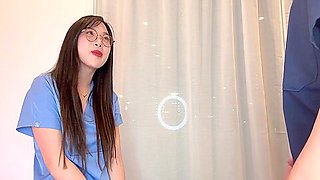 Creepy Doctor Convinces Young Medical Intern Korean Girl To Fuck To Get Ahead 8 Min With Elle Lee