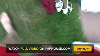 Summer Bareback Swinger Garden Party