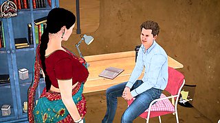 Desi Indian Bhabhi's Husband Fucked the Beautiful Sexy Doctor