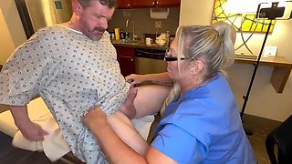 Nurse Venus Collects a Sperm Sample