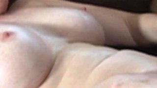 Redhead ultra slut enjoy black dick so much that she fuck him already in car