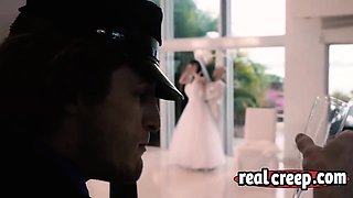 Bride Ashley Adams Receives Long Dong Roughly