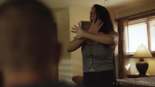Spicy mom Reagan Foxx thrilling adult video