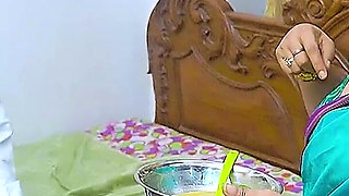 Desi MILF and Horny Step Mom Teaches Her Step Son How to Fuck Very 1st Time ( Hindi Audio )