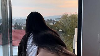 Amateur czech teen in her first toy induced orgasm