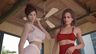 Curious academy girls get into some wild futa action with MissKitty2K