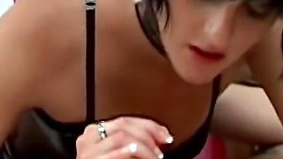 French Babe Alicia Dark Takes Hard Cock in Pussy and Ass