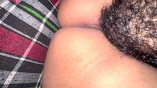 Jawan malkin ne nokar se chut chatwai Indian young housewife cheating his husband and enjoying pussy eating by servant in store room