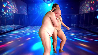 HOTTEST DISCO STRIPTEASE WITH ADAMANDEVE AND LUPO