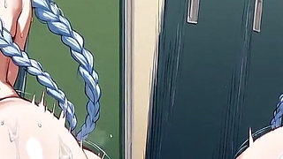 Ai-hentai Fantasy: Horny Sluts Hard-fucked & Cum-bathed in Bukkake Orgy