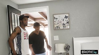 Best Friends Take Their Wives with Them and Always Have Hot Sex in Front of Each Other!