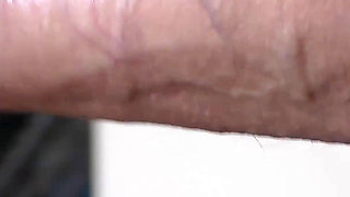 Ebony Slut Blows My Cock and Swallows