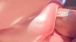 Megaera Intense Hardcore Sex: Tight Delicious Pussy Pounded by Massive Monster Cock, Dripping with Cum