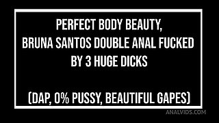 Perfect Body 20 Years-Old Brazilian Beauty, Bruna Santos Fucked