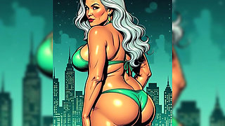 Ai Animation Strong Granny Teasing