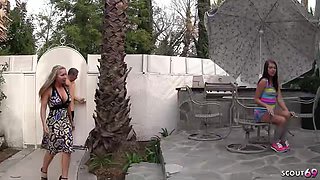 Older Couple seduce Teen to Fuck