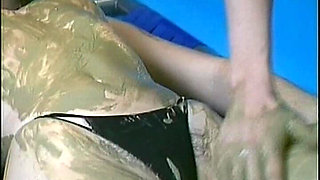 Lesbian Babes From Germany Touching Each Other in Bathtub