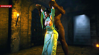 Beauty the Goddess Model From Cyberspace - 3D Animation