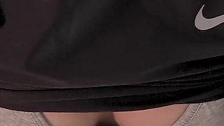 Gym Babe Oil Body Masturbation with Huge Cock Male Doll - JOI