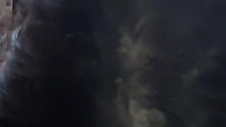 My Girlfriend Licks My Pussy Riskily While Her Mom Washes the Floors