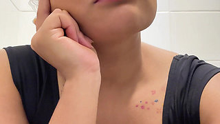 Gassy Ballerina Trying Not to Fart During Show Break