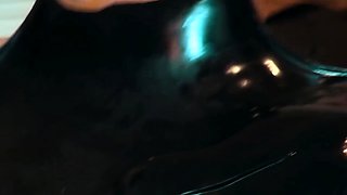 Busty hottie tit fucked real hard in close up