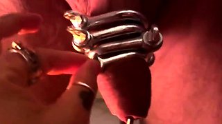 Naughty blonde femdom fetish hottie rams ass with strapon