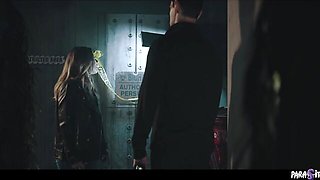 Rough Octavia and Anna's bondage clip