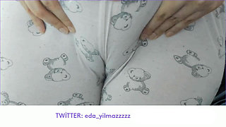 Camel Toe in Pyjama