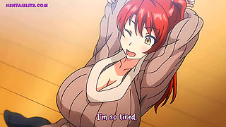 Fucking a stranger while my boyfriend is watching us online - Hentai