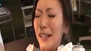 Emi Harukaze Lovely Asian Nurse Enjoys