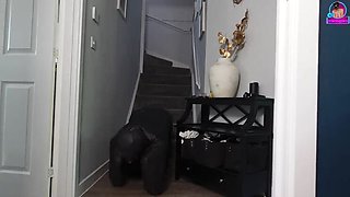 Amateur MILF Stepmom Trains Submissive Slave in Extreme Femdom Bondage - Real Homemade Orgasm & Facesitting