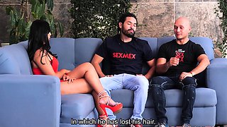 Hot milf mom brunette blowjob and ride a big black