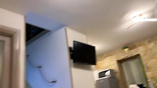 Hot nurse in latex gloves arranged sex therapy