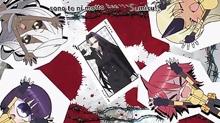 Busty hentai serpent lady has her way with a teen in his bedroom Monster Girls ep1
