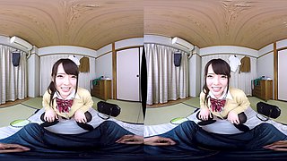 Japanese POV Mesmerizes with Wild Student Passion in Virtual Reality