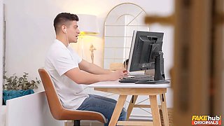 Wifey bangs her spouses acquaintance for payback - fakehub full scene