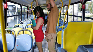 Student being groped on the bus in public!