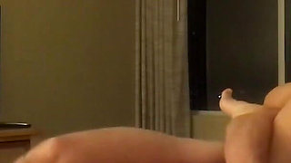 Blonde with a Perfect Body Really Puts on a Show