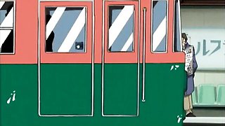 Gentle female at anime video