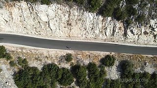 Hitchhiker Fucked And Pissed On The Road